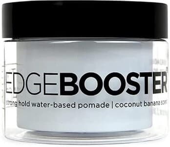 Edgebooster Style Factor Strong Hold Water-Based Pomade - Coconut Banana Scent 3.38OZ