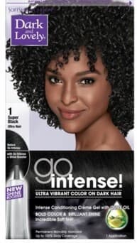 SoftSheen.Carson Dark & Lovely Color Intensity Anti-Dryness Permanent Colour - Original Black 1