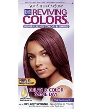 SoftSheen.Carson Dark & Lovely Reviving Colors Revitalizing Color & Shine - 394 Ravishing Red