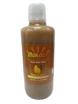 Makazo African Black Soap Savon Noir Cocoa & Shea Butter
