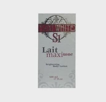 Maxi White S1 Lait Maxi tone Whitening Body Lotion500ml