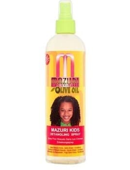 Mazurikids original olive oil detangling spray