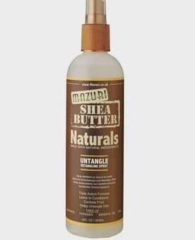 Mazuri Shea Butter Naturals Untangle Detangling Spray
