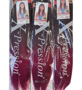 X-PRESSION 2X PRE-STRETCHED BRAID 50"