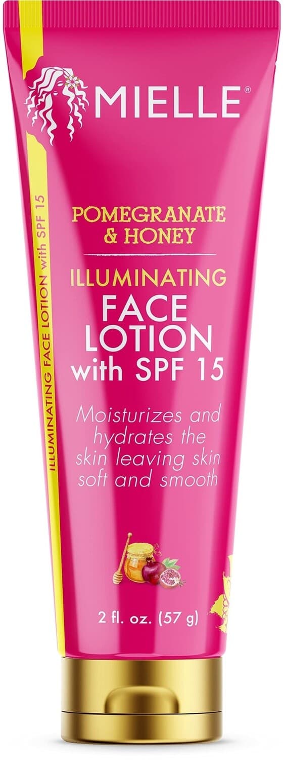 Pomegranate & honey illuminating face lotion with SPF 15