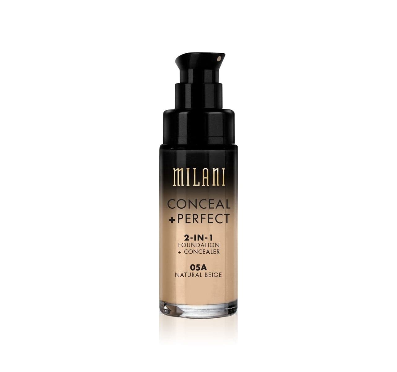 MILANI 2-IN-1 FOUNDATION +CONCEALER /05A -NATURAL BEIGE