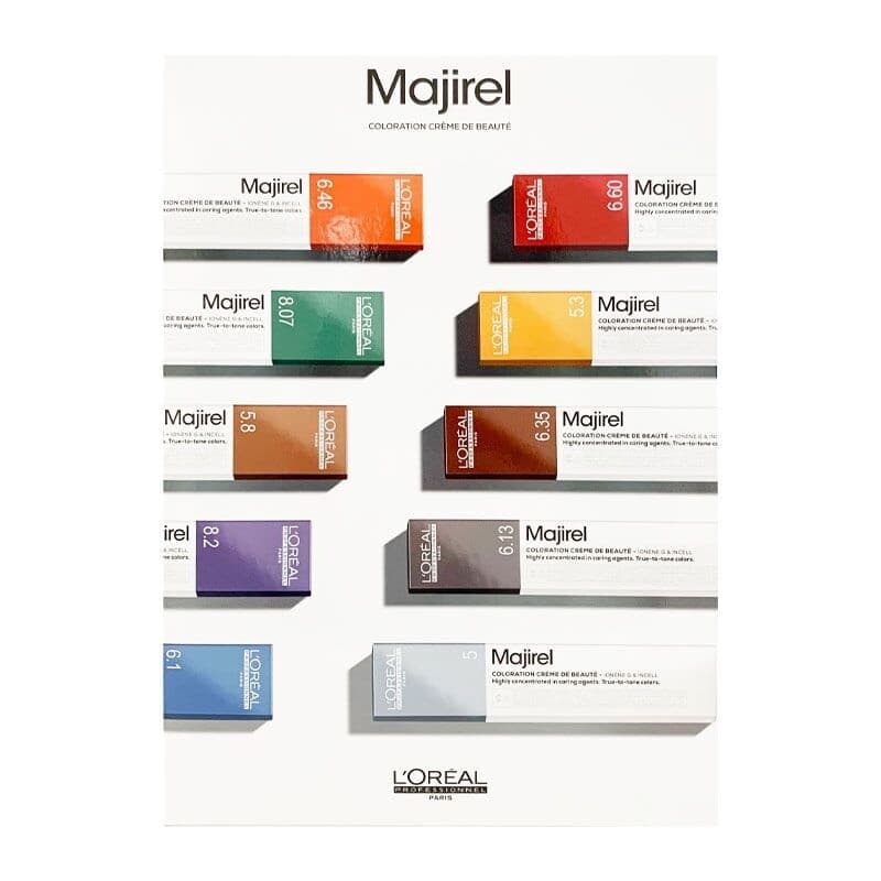 LOREAL PROFESSIONAL PARIS COLOURATION CREME MAJIREL HIGHLIFT / ASH+