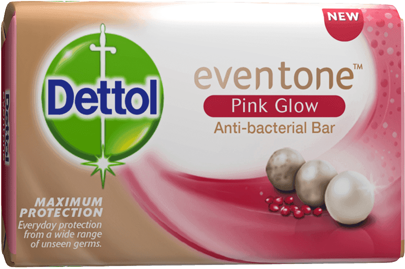 Dettol eventone pink glow antibacterial bar
