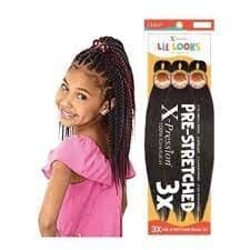 X-Pression Lil Looks 3X Pre-Stretched Braid 32"