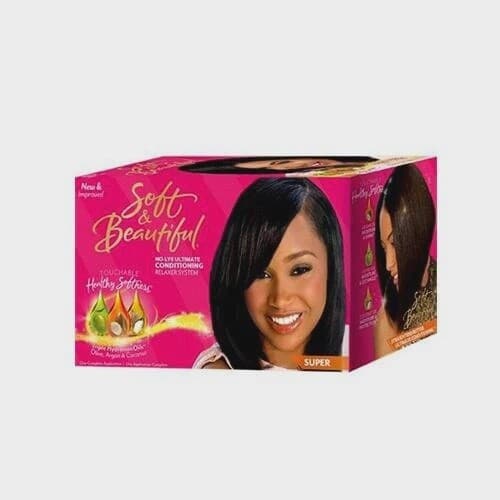 Soft & Beautiful No-lye Ultimate Conditioning Relaxer System - Super