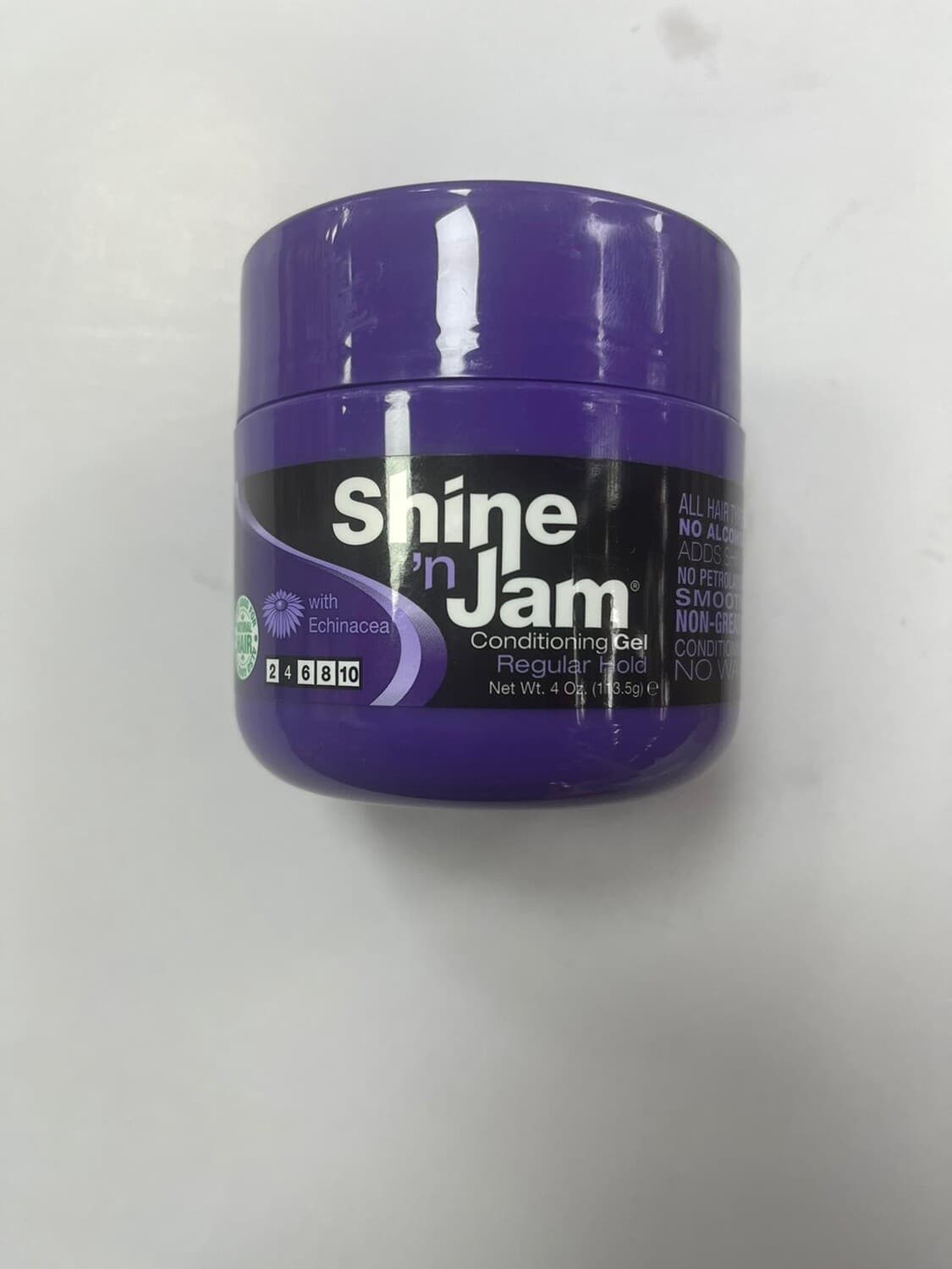 SHINE'N JAM CONDITIONING GEL REGULAR HOLD 4OZ