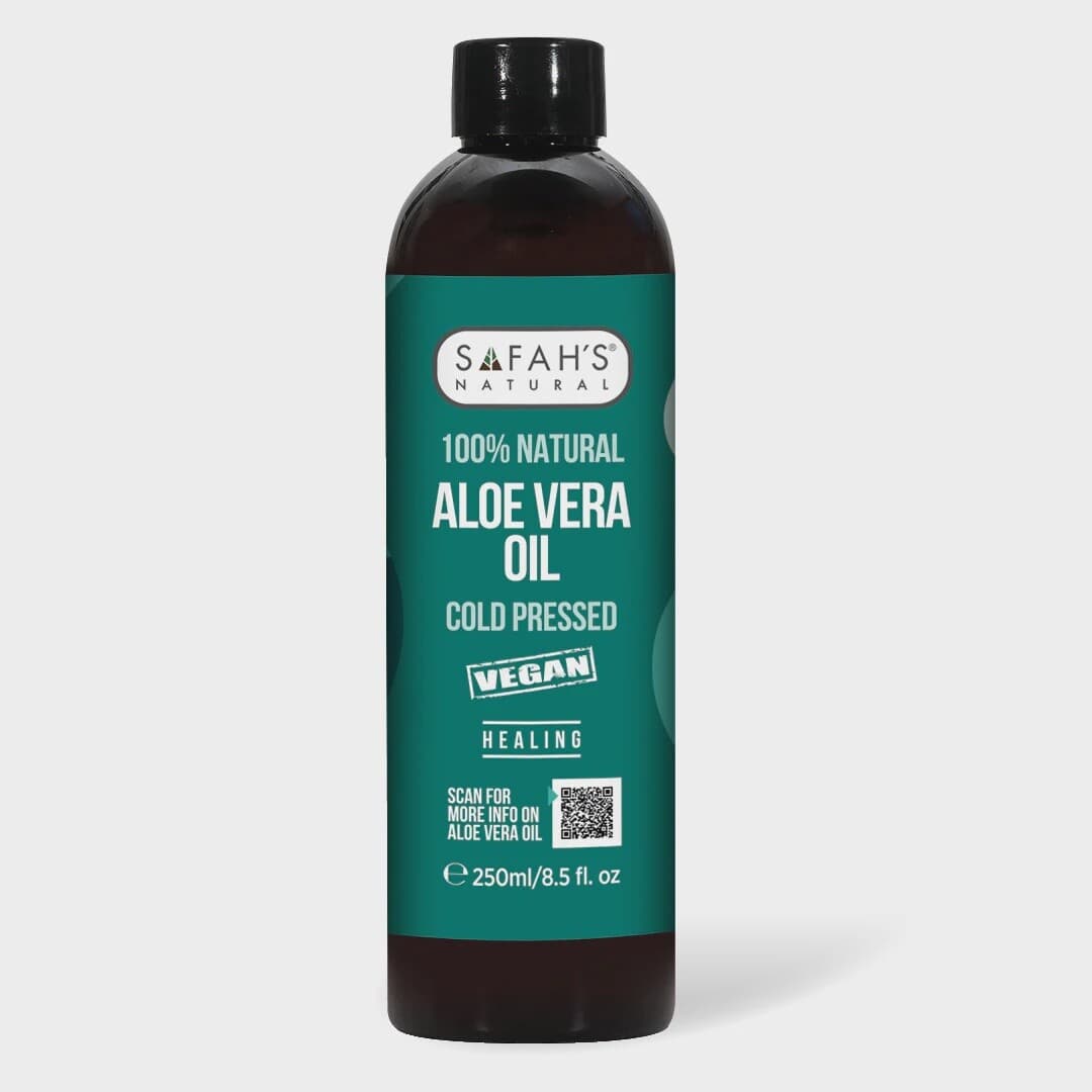 SAFAH'S NATURAL 100% NATURAL ALOE VERA OIL COLD PRESSED