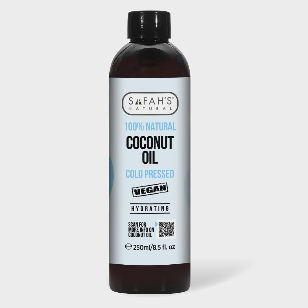 SAFAH'S NATURAL 100% NATURAL COCONUT OIL COLD PRESSED
