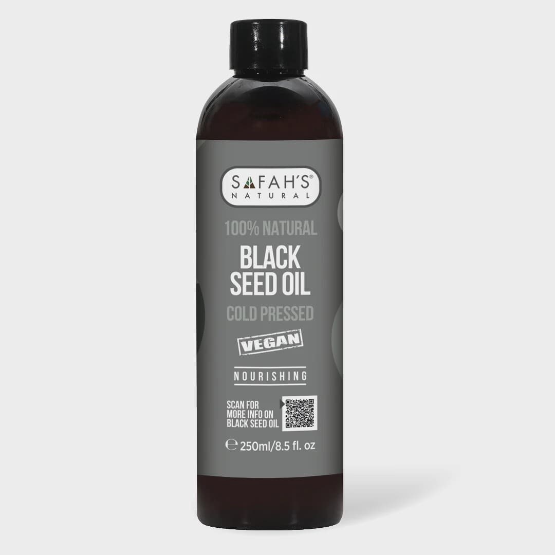 SAFAH'S NATURAL 100% NATURAL BLACK SEED OIL COLD PRESSED
