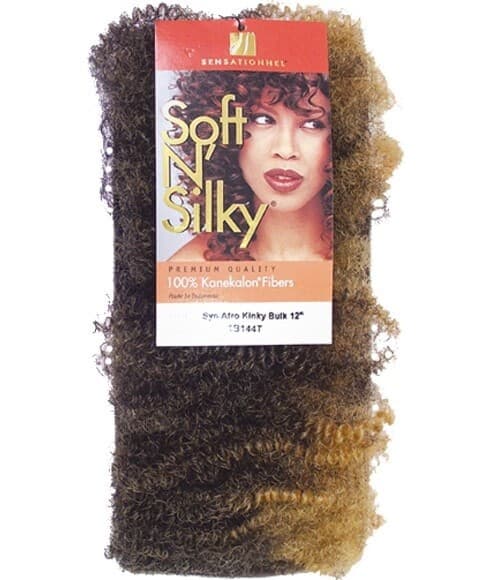 Sensationnel Soft N' Silky Syn Afro Kinky Bulk 12"