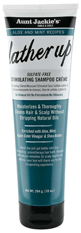 AUNT JACKIE'S ALOE AND MINT LATHER ME SHAMPOO