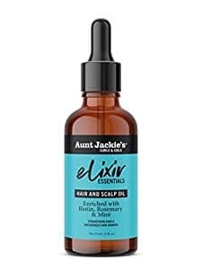 AUNT JACKIE'S HAIR AND SCALP OIL WITH BIOTIN, ROSEMERRY AND MINT