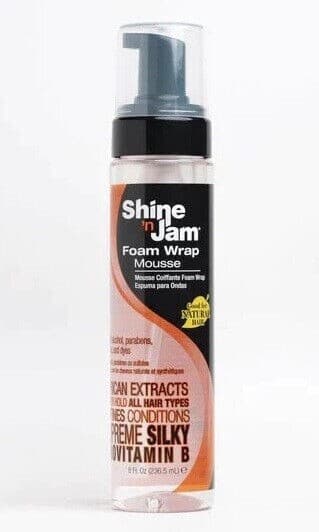 SHINE N JAM SUPREME FOAM WRAP MOUSSE / 8FL.OZ / 236.6ML