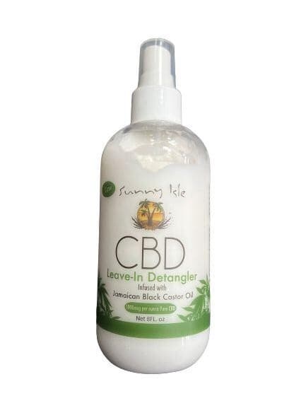 Sunny Isle Jamaican Black Castor Oil CBD Leave-In Detangler