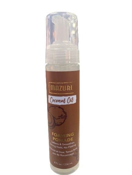 MAZURI COCONUT OIL FOAMING POMADE 236 ML