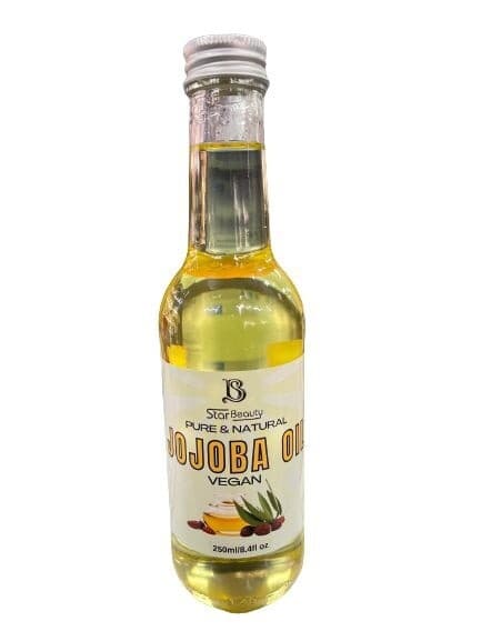 STAR BEAUTY PURE & NATURAL JOJOBA OIL VEGAN 250ML