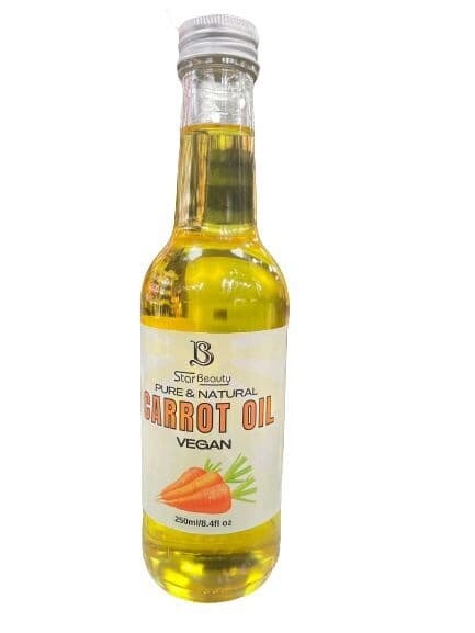 STAR BEAUTY PURE & NATURAL CARROT OIL VEGAN 250 ML