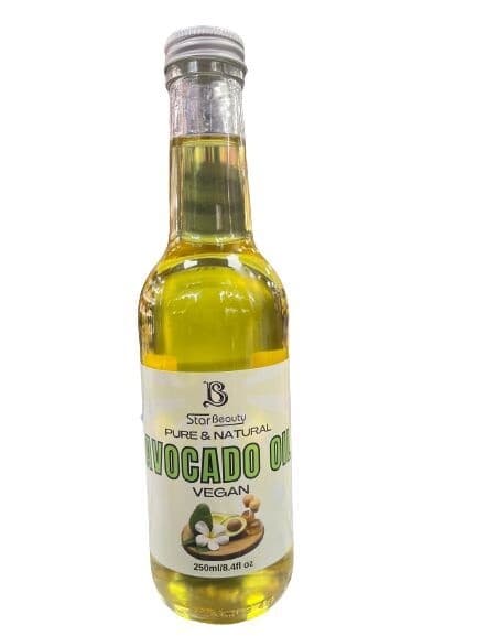 STAR BEAUTY PURE & NATURAL AVOCADO OIL VEGAN 250 ML