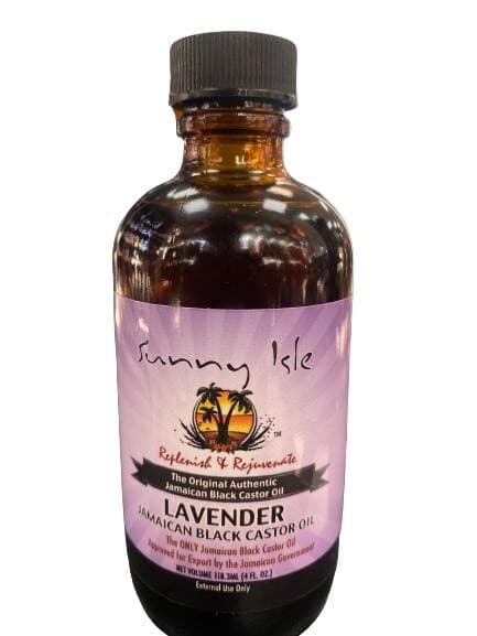 Sunny Isle Replenish & Rejuvinate Lavender Black Castor Oil / 4 oz