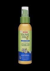 ORS OLIVE OIL RELAX & RESTORE RETAIN LENGTH SEAL & WRAP SERUM / 118ML / 4FL.OZ