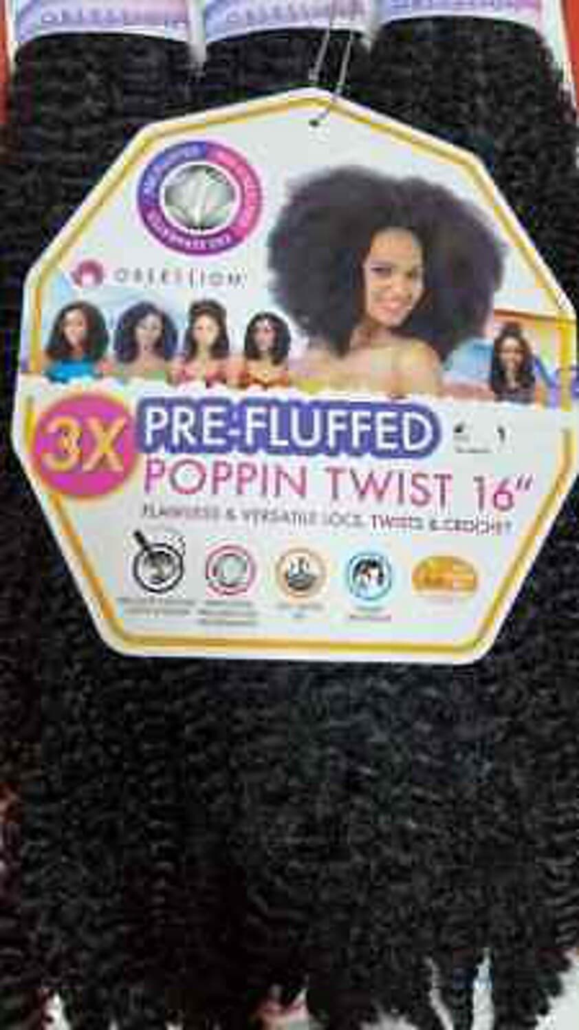 OBSESSION 3X PRE FLUFFED POPPIN TWIST