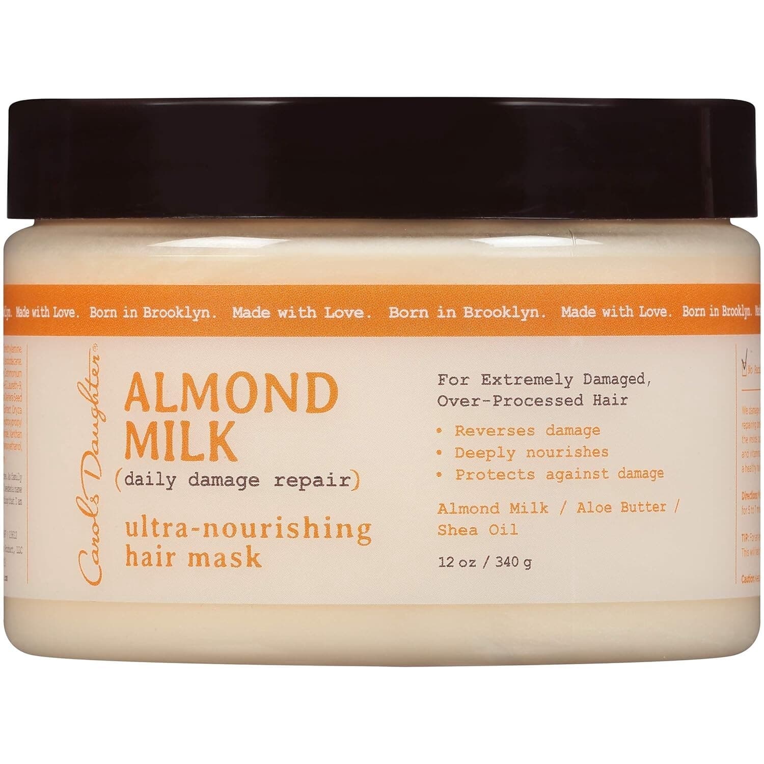 Carol's daughter almond mask ultra nourishing hair mask / 12fl.oz / 340g