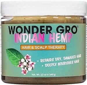 WONDER GRO INDIAN HEMP HAIR AND SCALP THERAPY/ 340 G