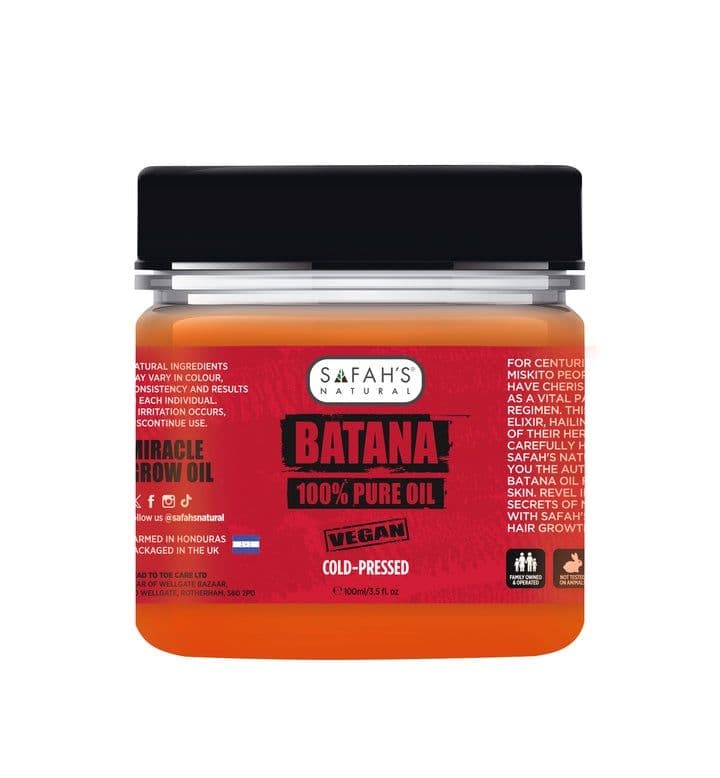 100% PURE BATANA OIL IN JAR FOR HAIR RESTORATION & SHINE