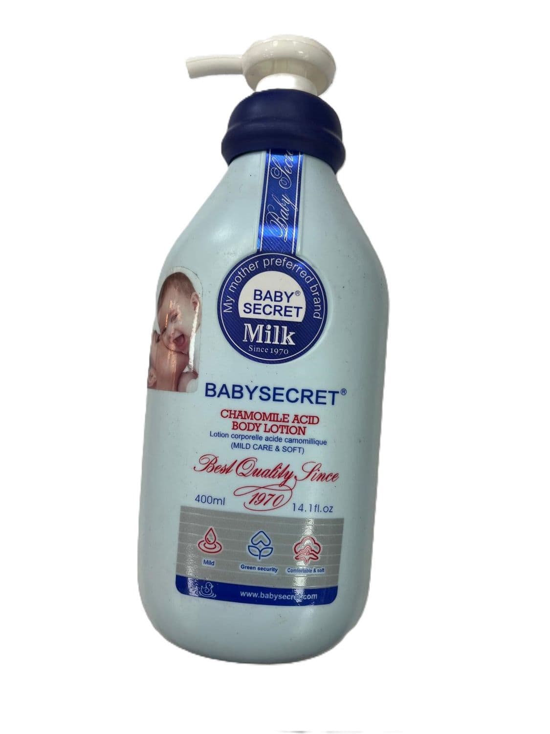 BABYSECRET CHAMOMILE ACID BODY LOTION 400ML| Best Moisturiser for Newborn