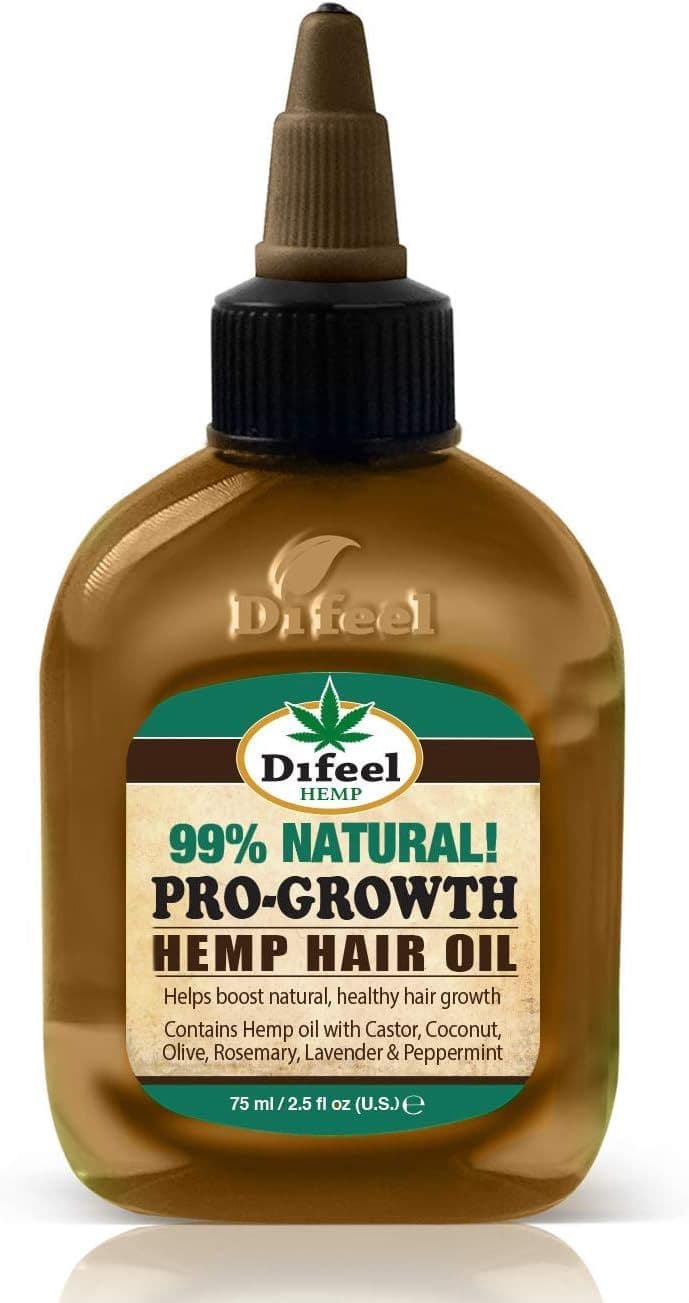 DIFFEL 99% NATURAL PRO-GROWTH HEMP HAIR OIL 230ml