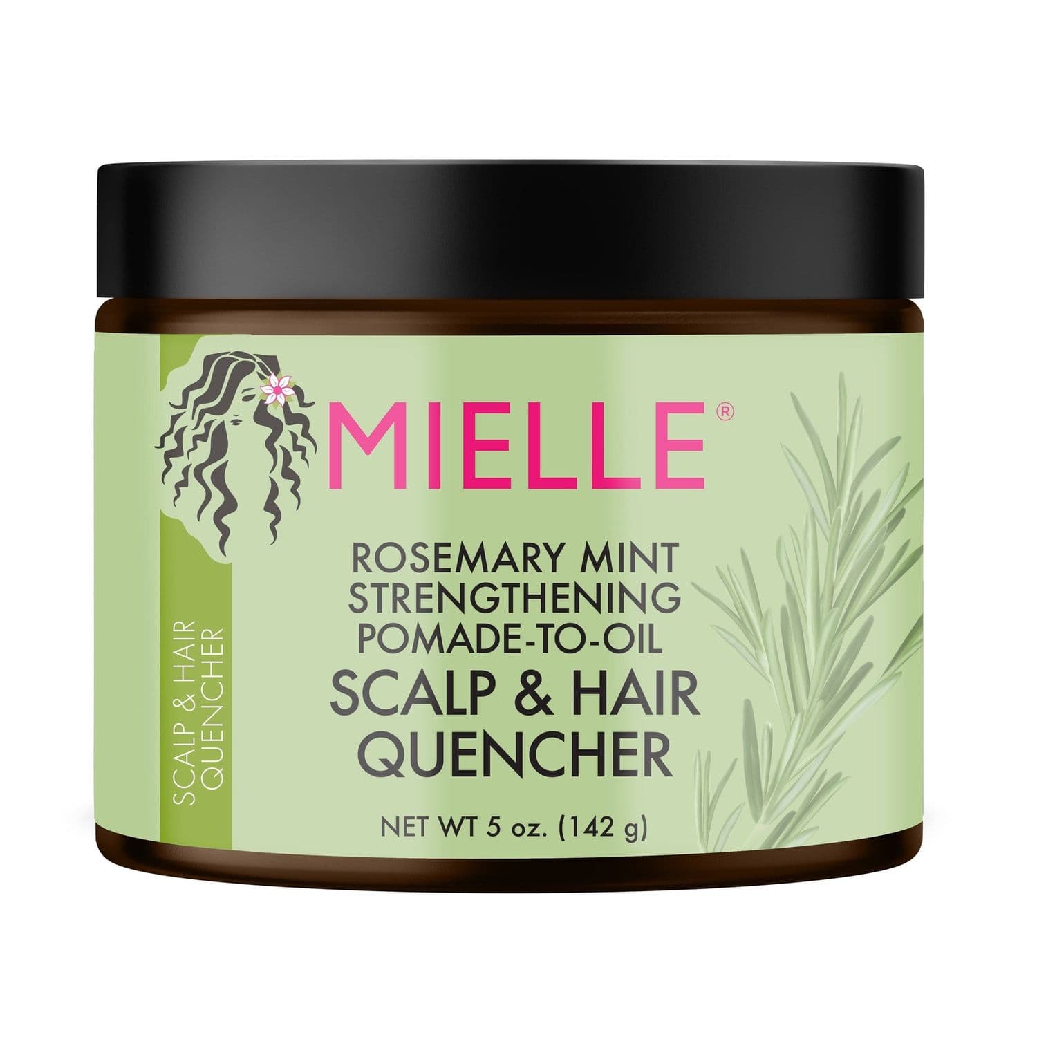 MIELLE ORGANICS ROSEMARY MINT POMADE TO OIL HAIR & SCALP QUENCHER