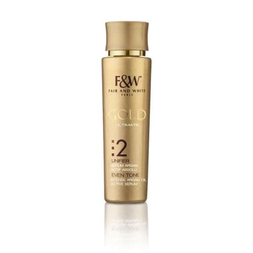 Fair and White Gold Ultimate 2 Unifier Even Tone Intense Argan Oil Active Serum