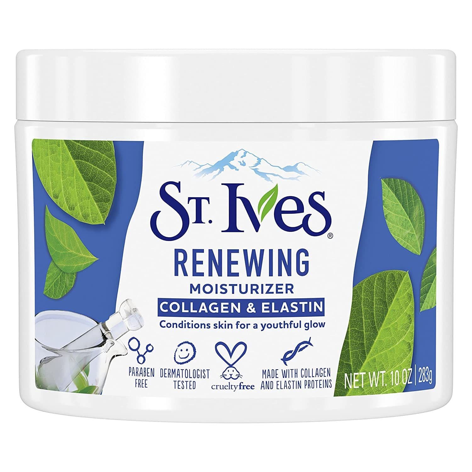 ST. IVES RENRWING MOISTURIZER COLLAGEN & ELASTIN 283g