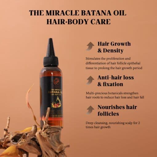 Style My Edges Hair & Body Care Batana Oil 4.2oz