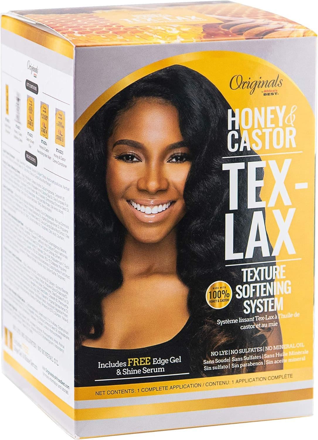 Originals by Africa's Best Honey & Castor Tex-Lax Texture Softening System