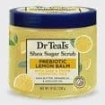 Dr Teal's Shea Sugar Body Scrub with Prebiotic Lemon Balm and Essential