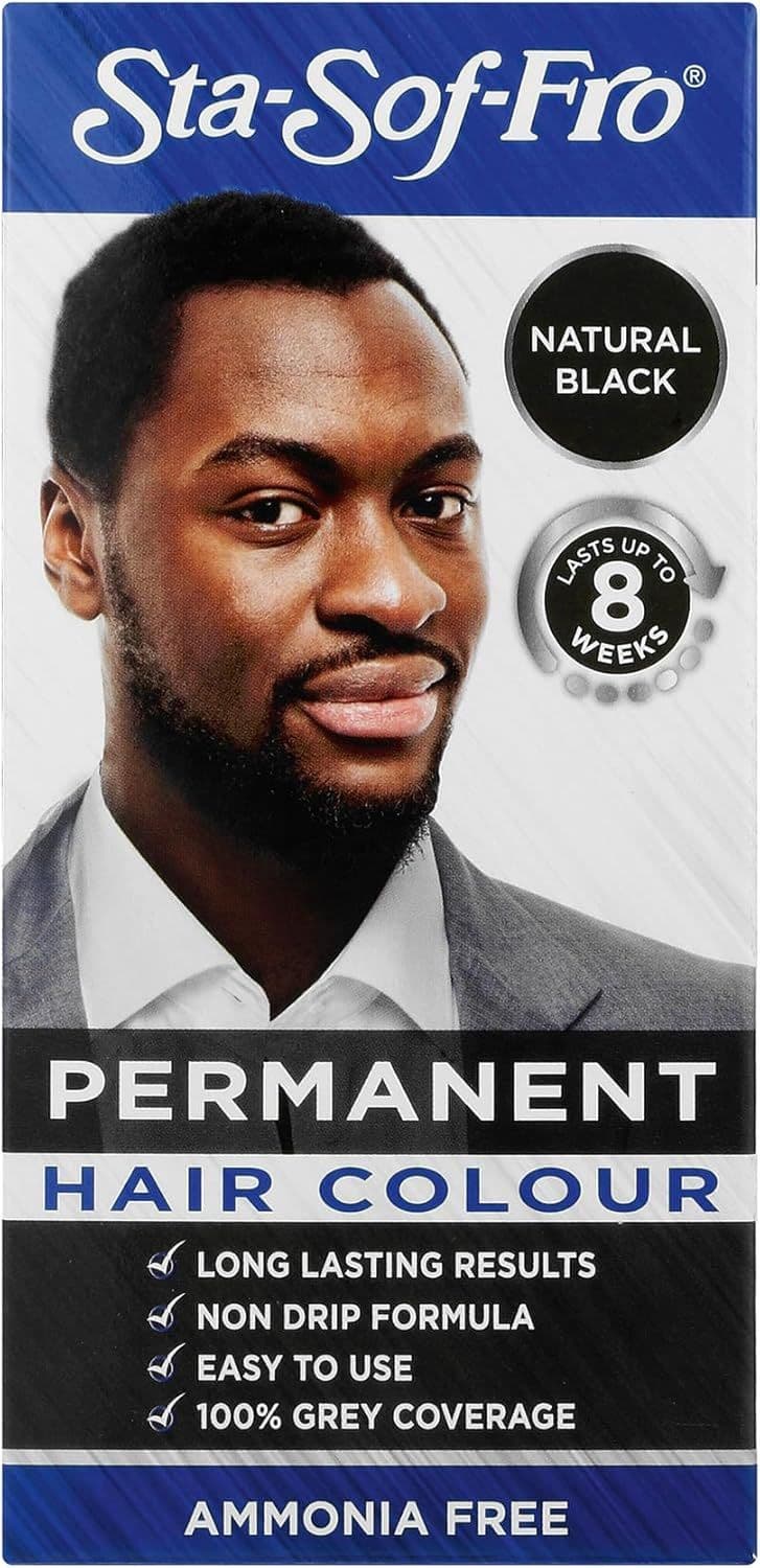 Sta-Sof-Fro Permanent Hair Colour - Natural Black