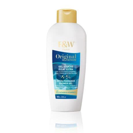 F&W RADIANCE SHOWER GEL | ORIGINAL GLUTATHION Bottle 1000 ml / 33,8 fl.oz