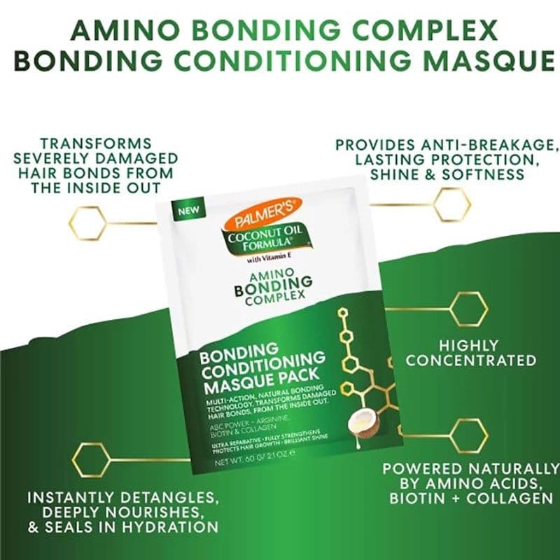PALMER'S AMINO BONDING HAIR TREATMENT MASQUE SACHET