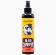 AllDay Locks Braid Shampoo – 8 oz Rinse-Free Cleansing Spray for Braids, Locs, Twists & Cornrows – Soothes Itching & Refreshes Scalp Without Water