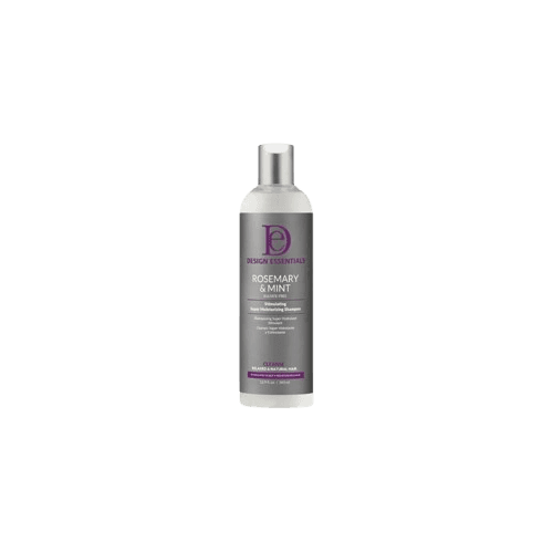 DESIGN ESSTENTIALS ROSEMARY & MINT SULFATE-FREE STIMULATING SUPER MOISTURIZING SHAMPOO 345ML
