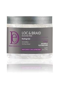 DESIGN ESSENCIALS LOC & BRAID SILICONE FREE STYLING GEL