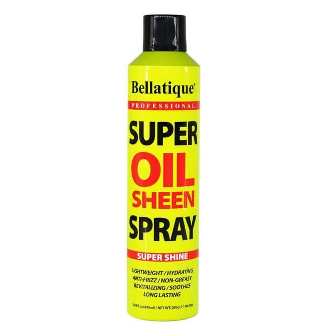 Super Oil Sheen Spray (14.88 oz) - Super Shine. Lightweight, Hydrating, Anti-Frizz, Non-Greasy, Revitalizing, Soothes, Long Lasting, Deep Conditioning, Strengthening, Quick & Easy.