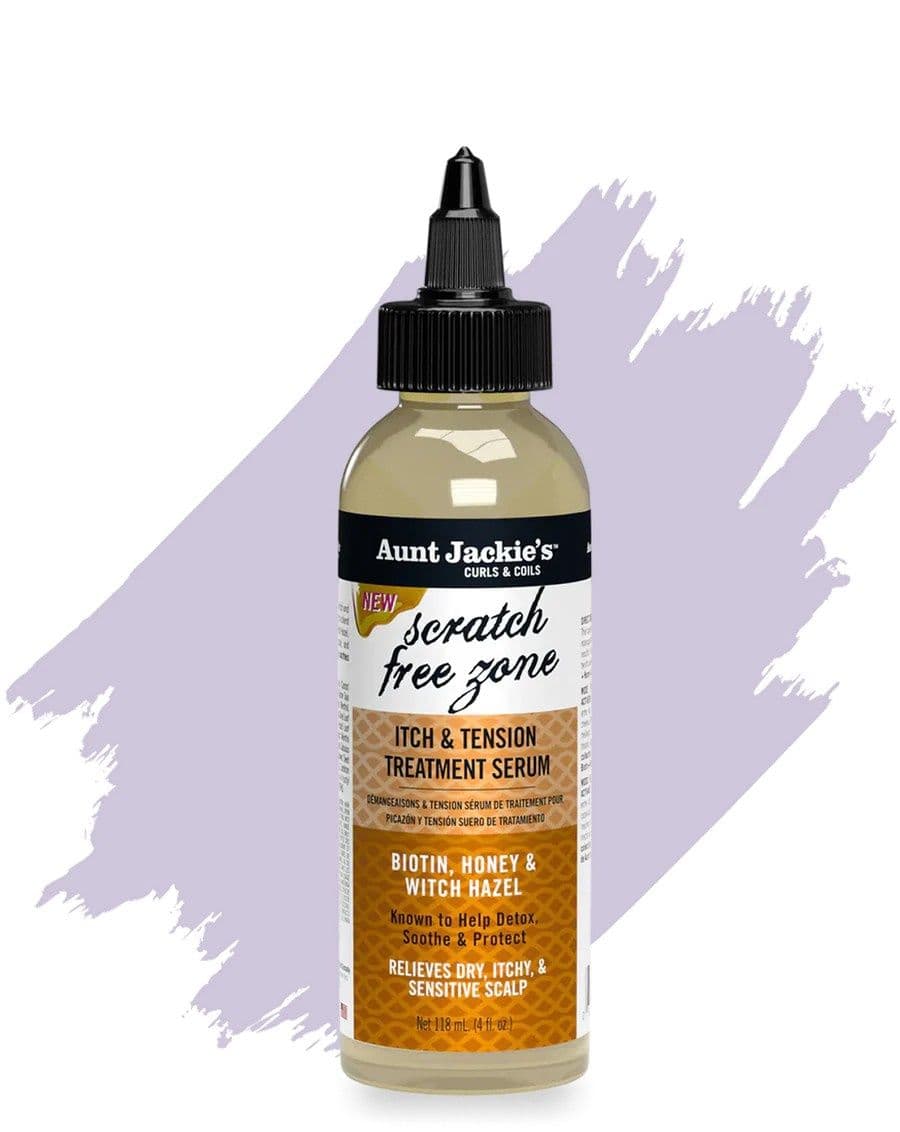 Aunt Jackie's Curls & Coils Scratch Free Zone Itch & Tension Treatment