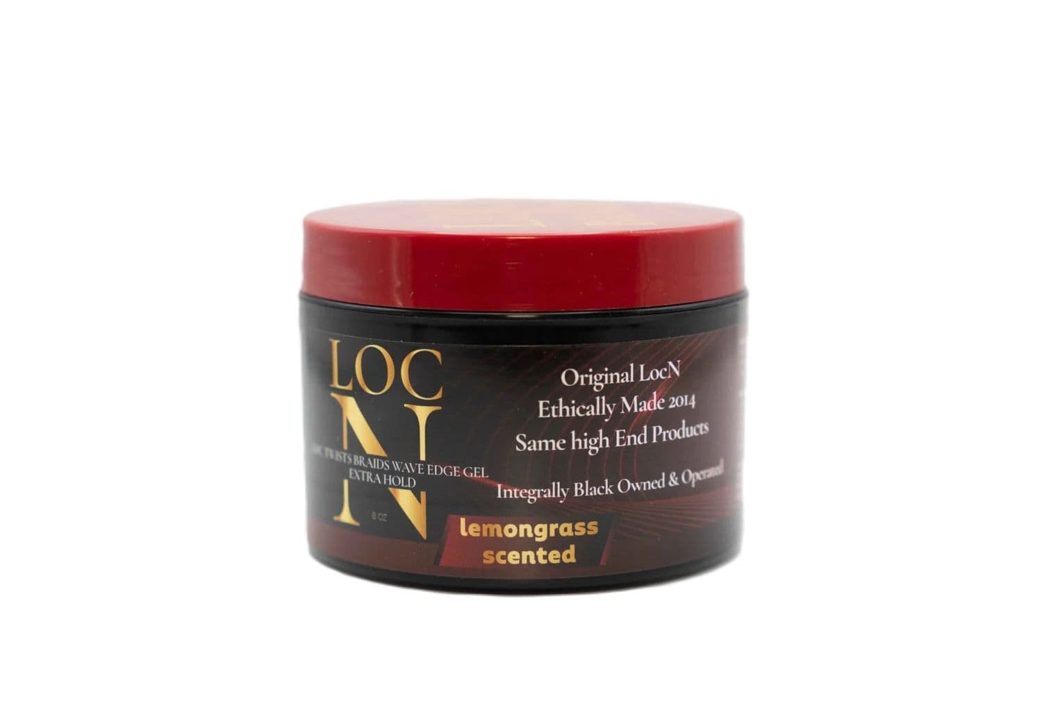 Loc N Twists Braids Wave Lemongrass Scented Extra Hold Edge Gel